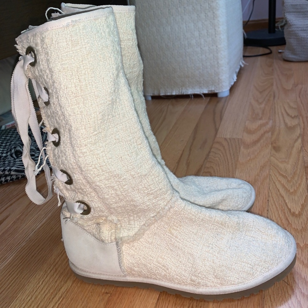 Tall Lace-Up Uggs